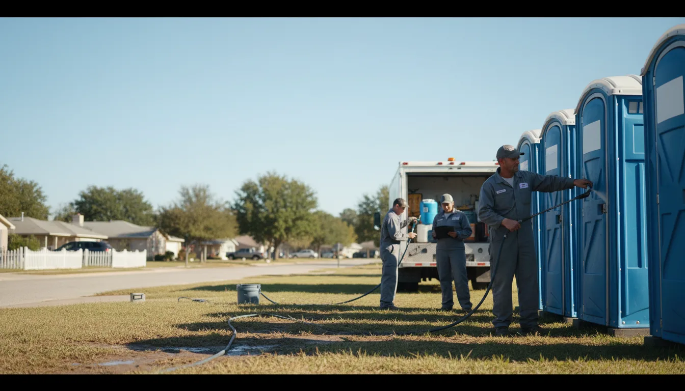 Long-Term Portable Toilet Rental in Mccrory, AR near me